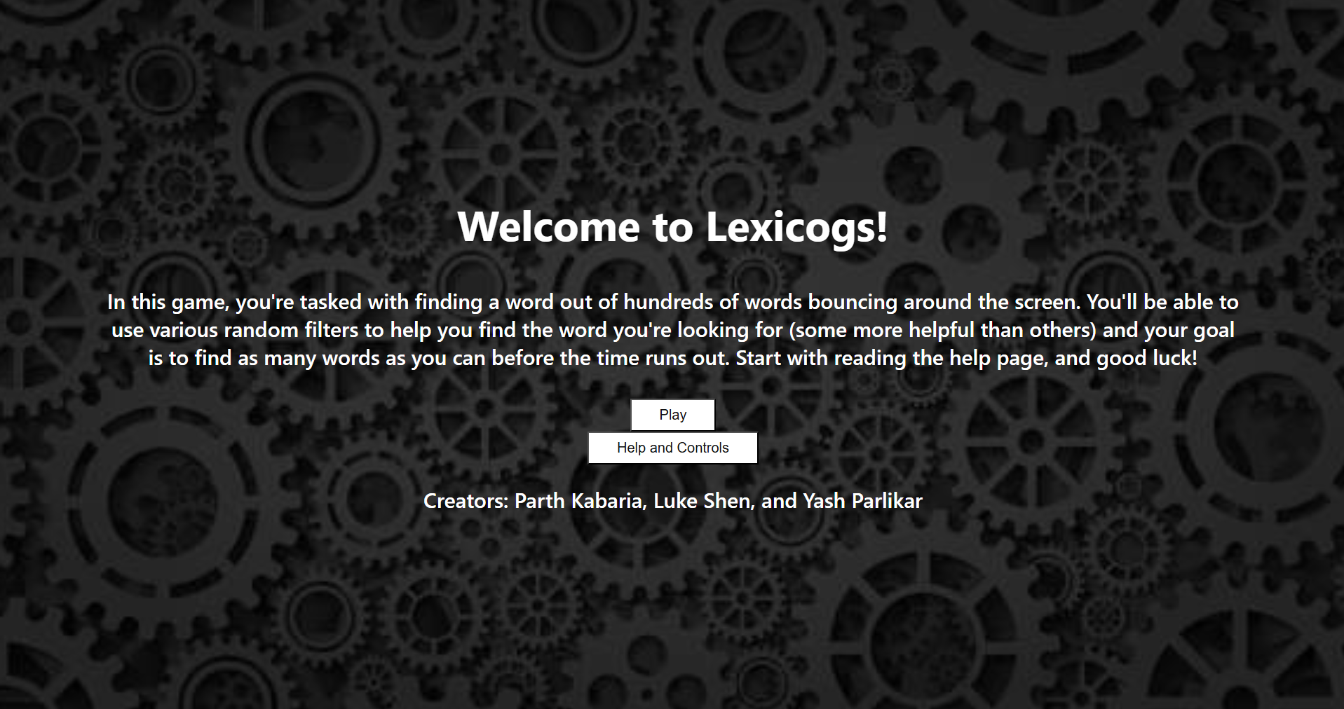 Lexicogs screenshot 2